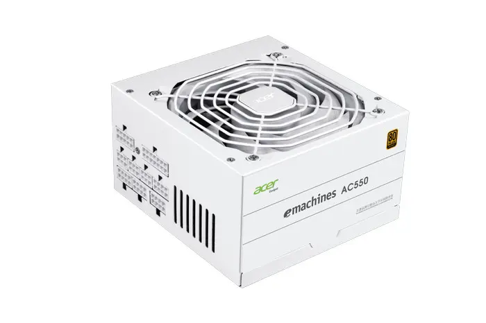 PSU ACER AC550 80+ BRONZE FULL MODULAR WHITE